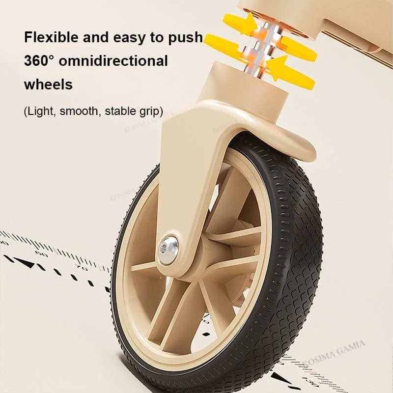 New Separable Pet Stroller, Portable One Click Recycling Cat Stroller, Universal Lightweight Baby Dog Stroller for Travel