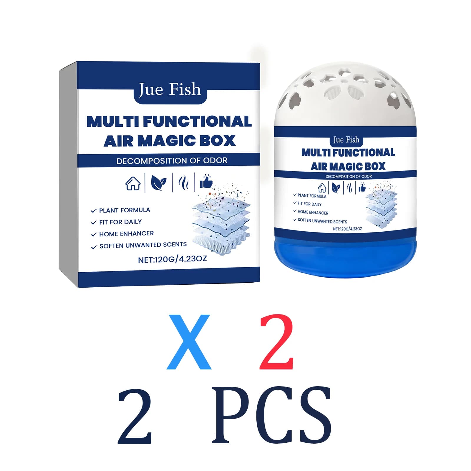Odor Eliminator and Moisture Absorber Box