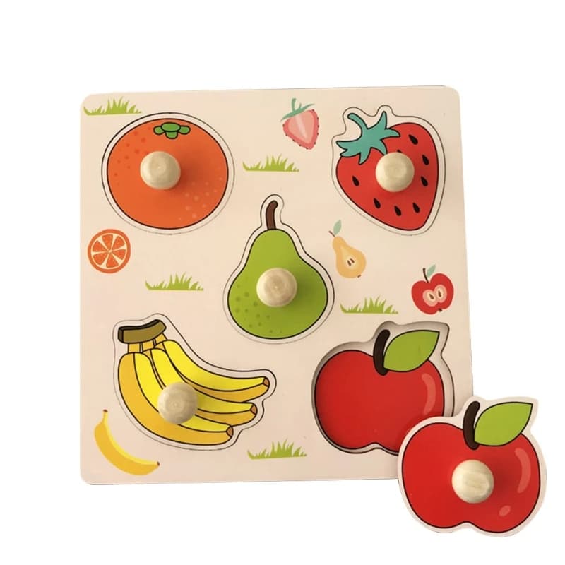 Montessori Wooden Geometry Puzzle Toys
