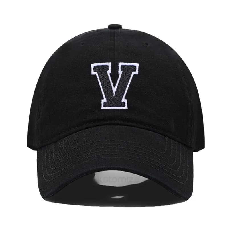 Embroidered Initial Baseball Cap