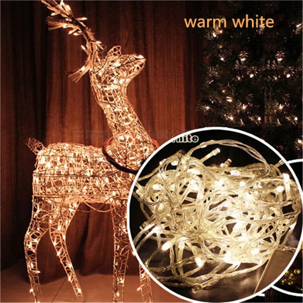 LED String Lights with 8 Modes