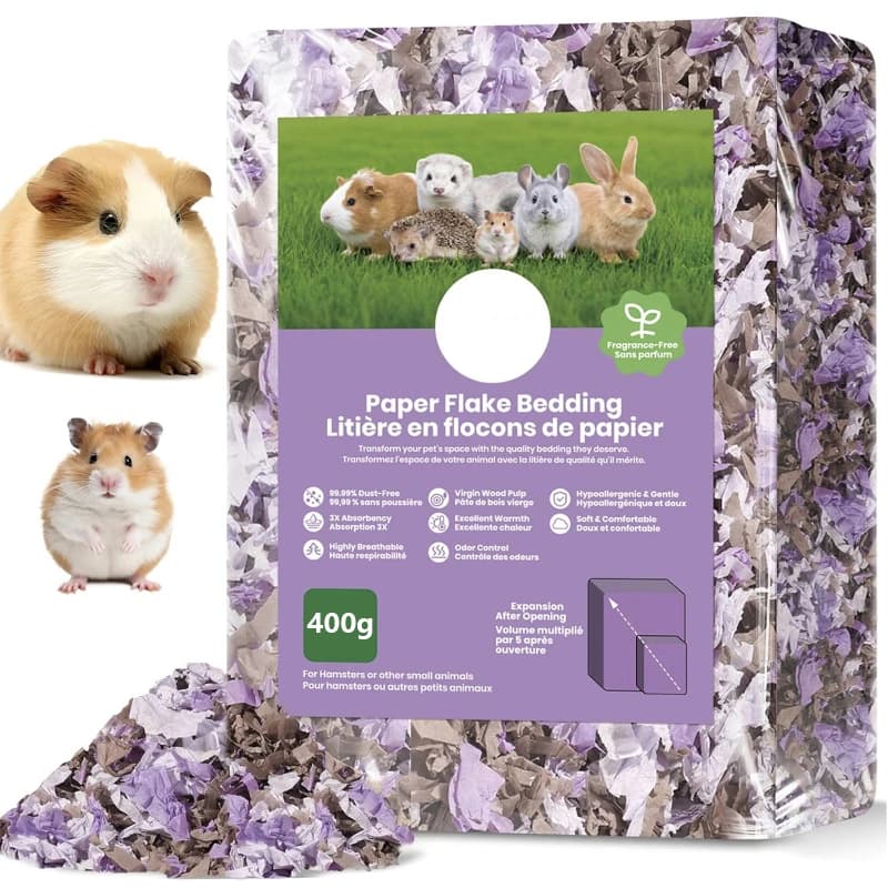 Hamster Paper Cotton Bedding Natural Wood Pulp