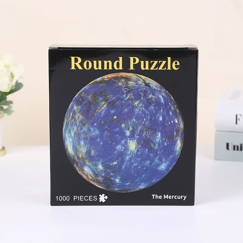 1000 Piece Round Jigsaw Puzzle