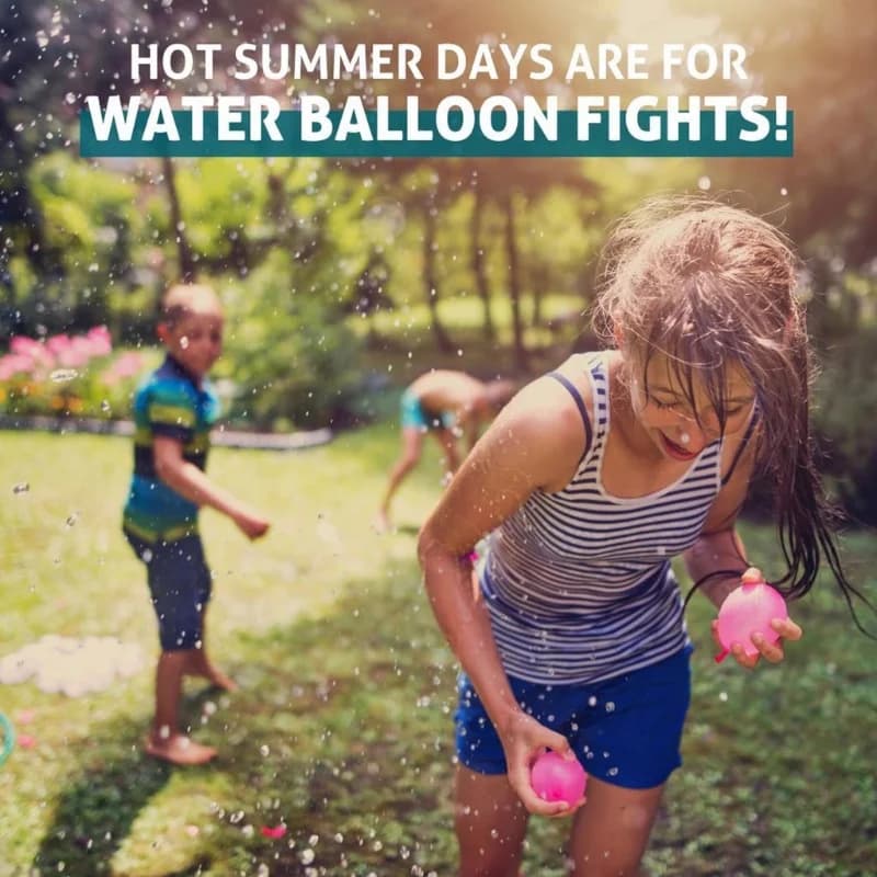 Automatic Fill Water Balloons 111pc Set