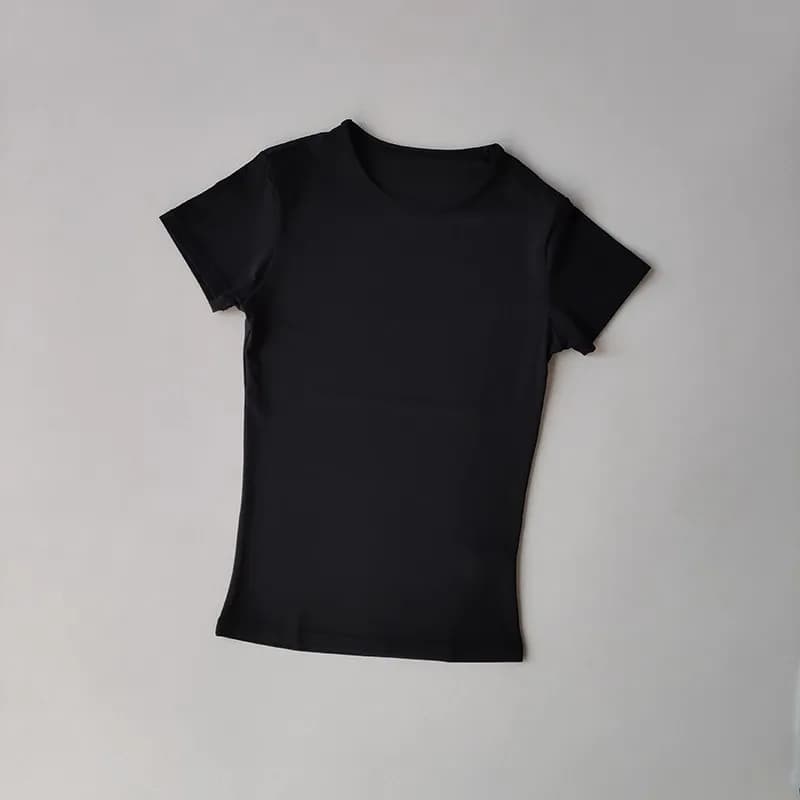 Women's Outdoor Sports Shirt Yoga Wear Fitness T-Shirt Quick Dry Running T-Shirt Workout Top Female Sportswear Exercise Clothing