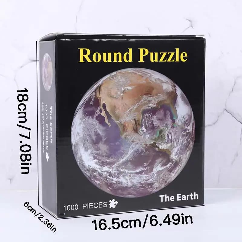 1000 Piece Round Jigsaw Puzzle