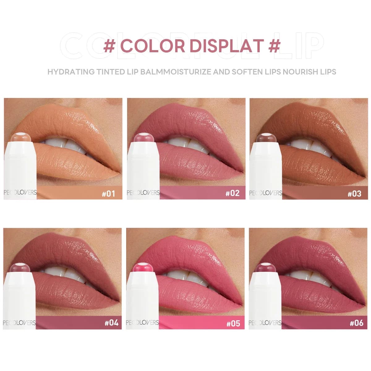 2-in-1 Nude and Red Lipstick with Balm
