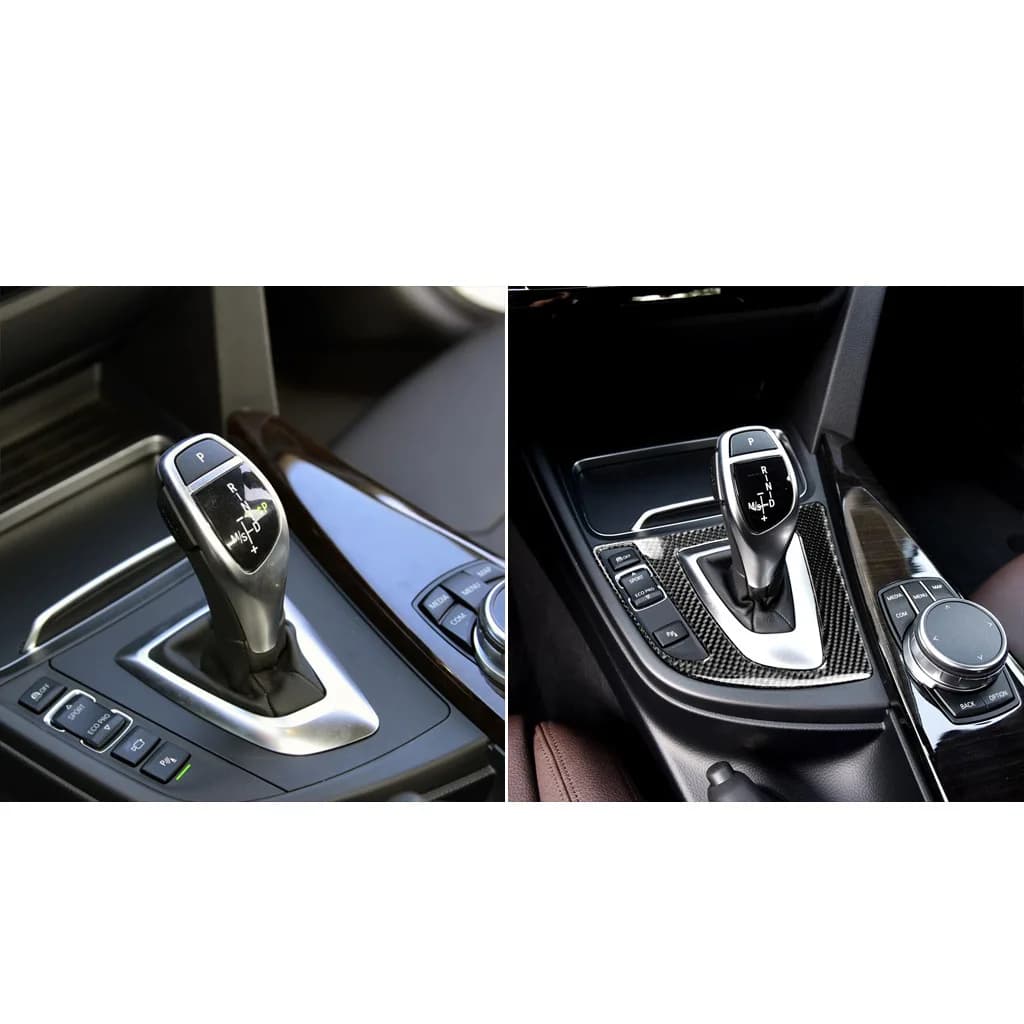 Carbon Fiber Gear Shift Panel Trim Cover