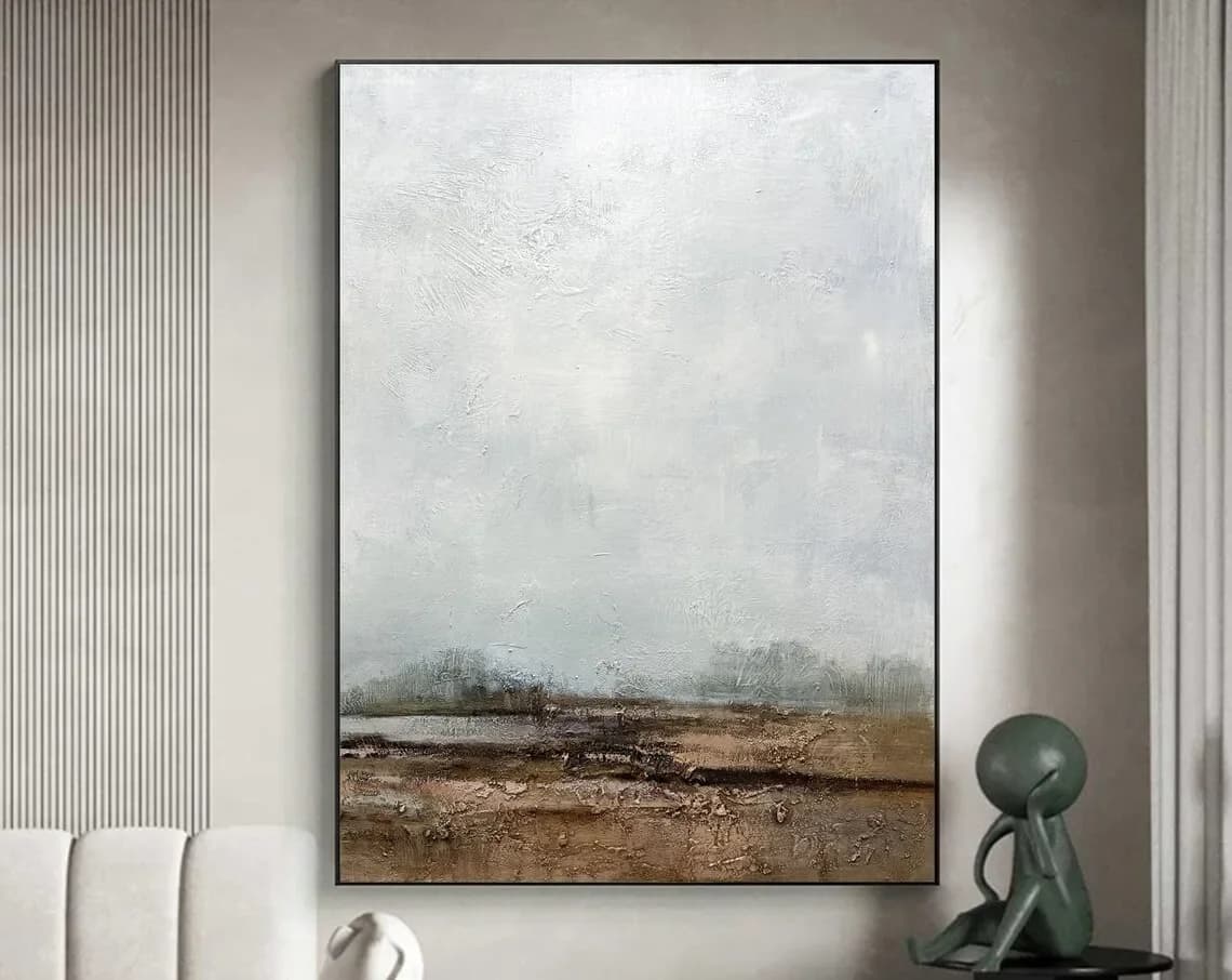 Modern Abstract Minimalist Texture Wall Art