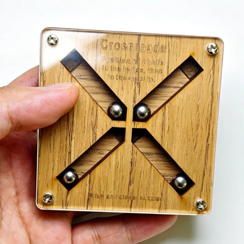Crossroad Labyrinth Maze Puzzle for Adults & Kids