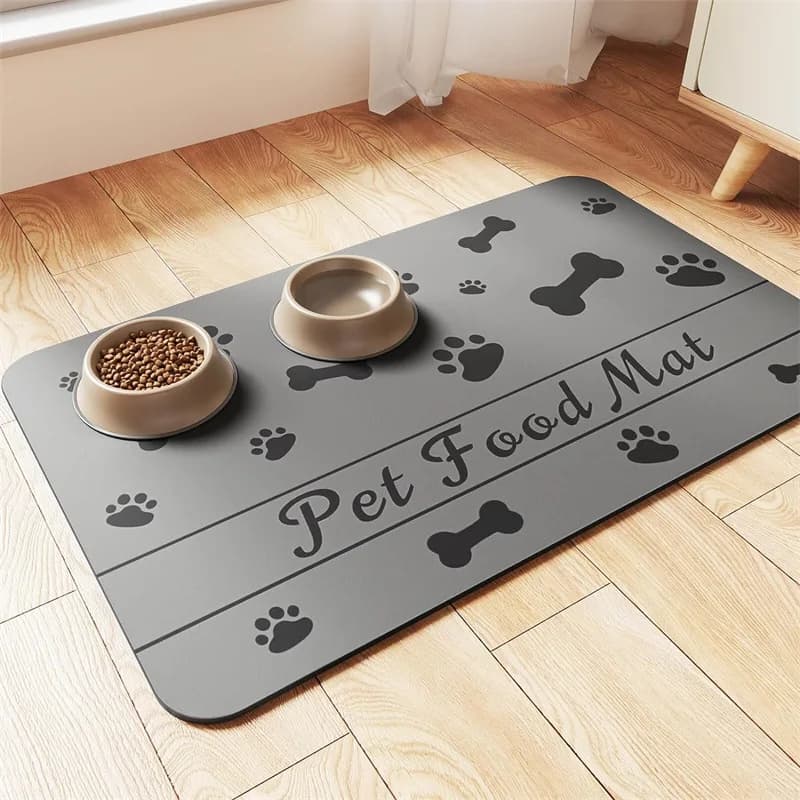 Pet Placemat Waterproof Dog and Cat Bowl Mat