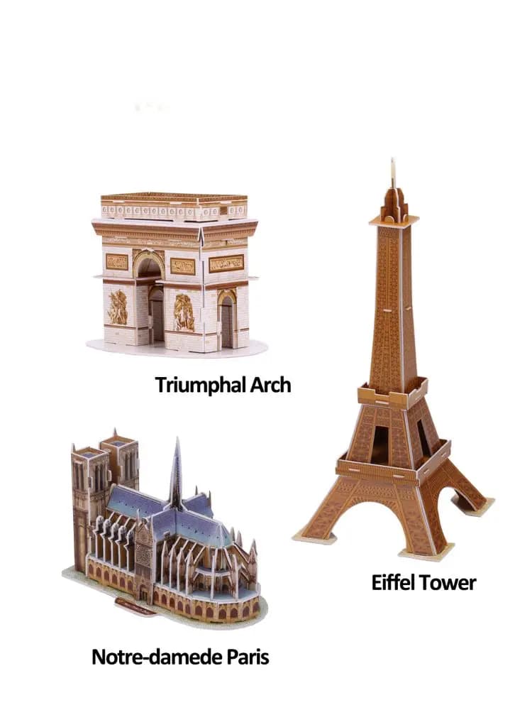 3D Jigsaw Puzzle Building Toy