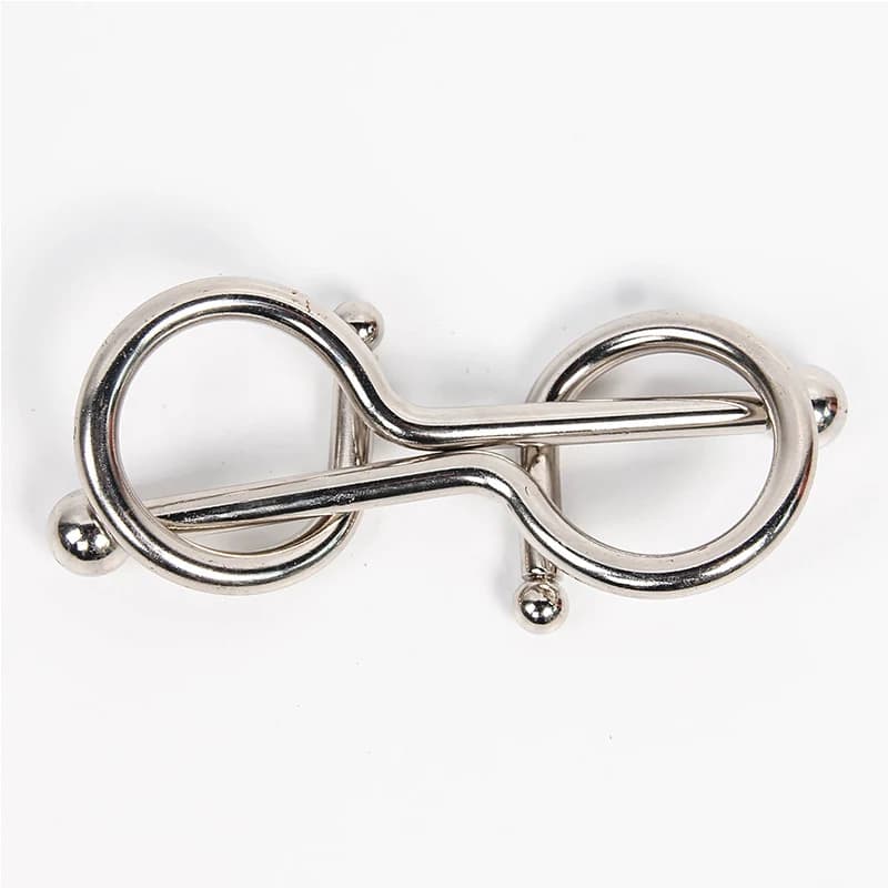 Metal Wire Brain Teasers Puzzle Set