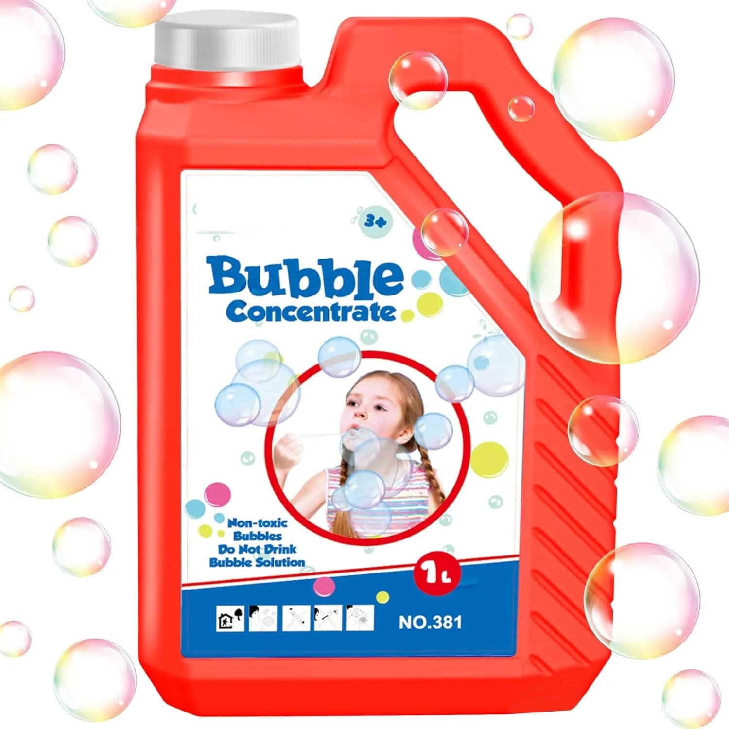 Concentrate Bubble Solution Refill