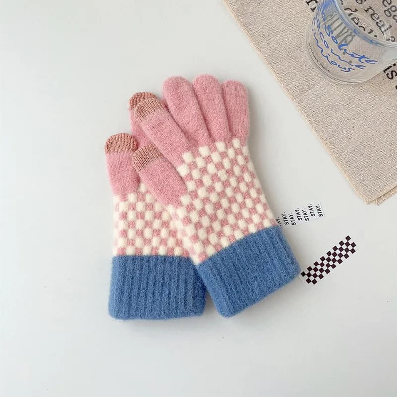 Women's Winter Touch Screen Knitted Gloves