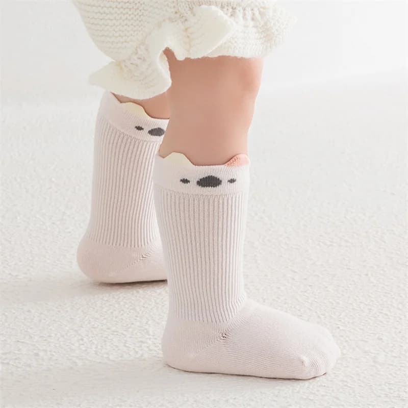 Cotton Baby Socks 3-Pair Set