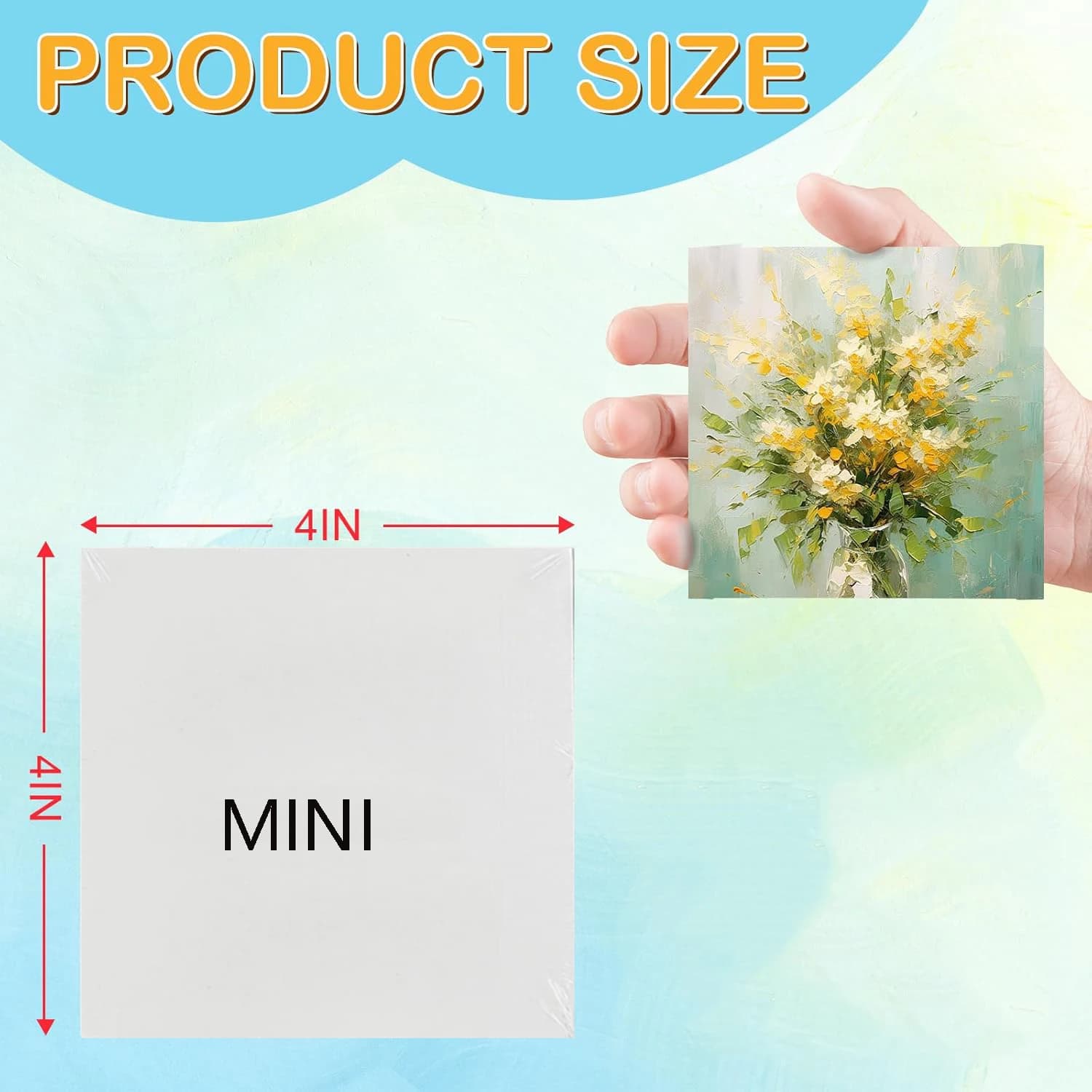 Canvas Board Painting Set