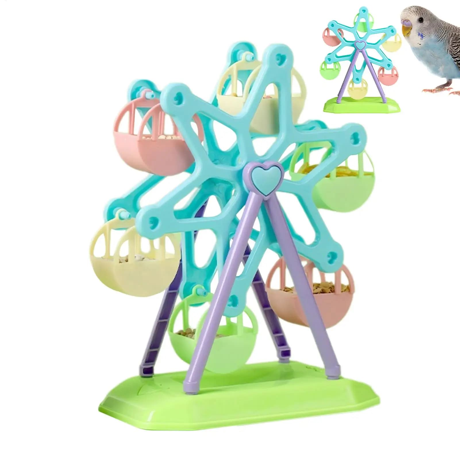 Bird Foraging Wheel Feeder Toy