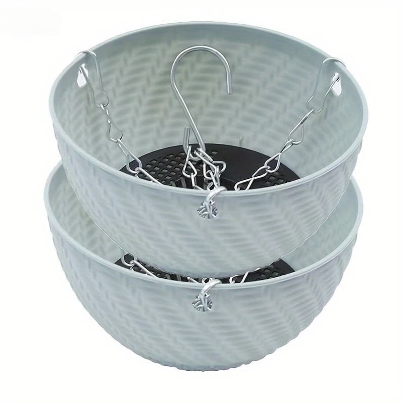 Hanging Flower Pots for Garden and Balcony