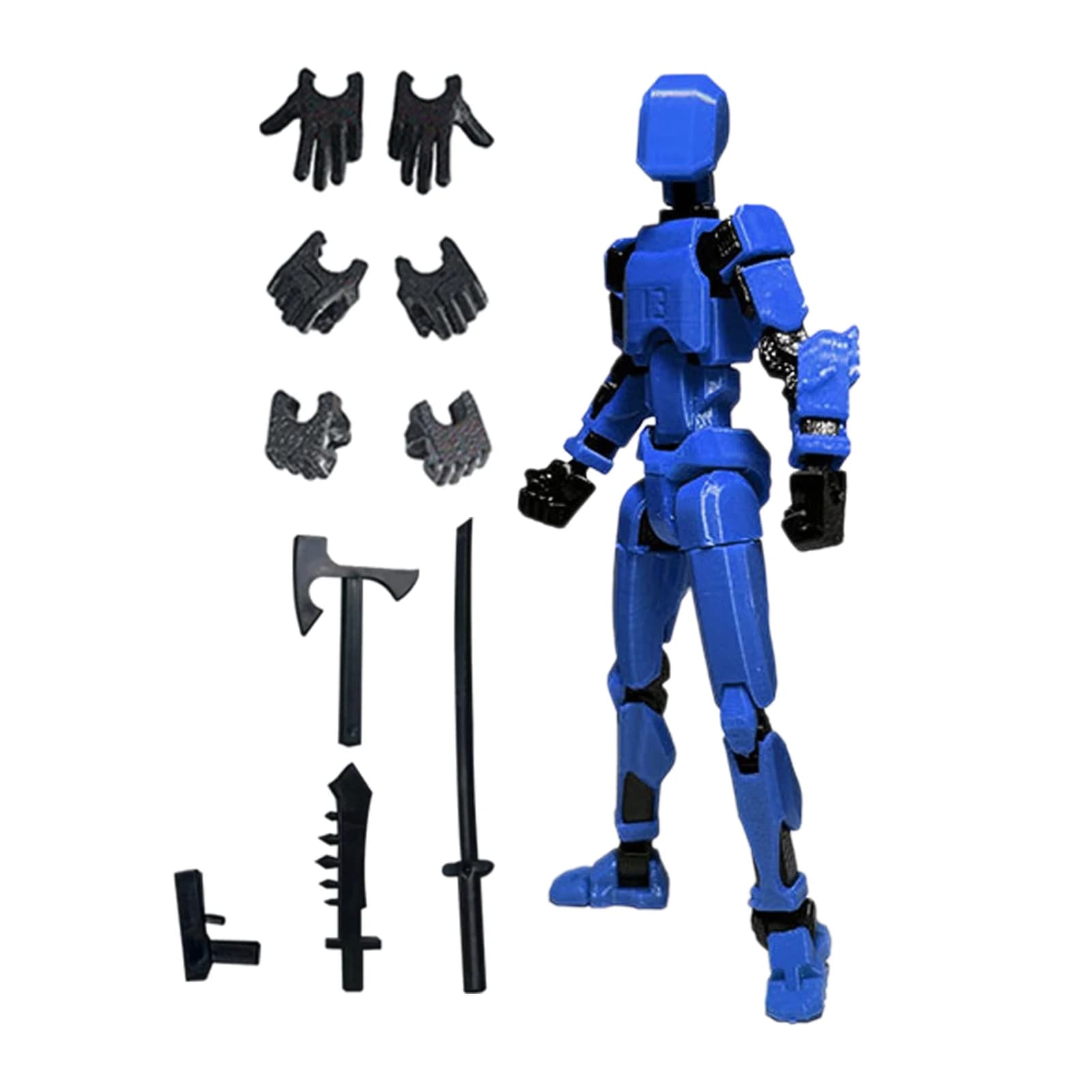 Full Joint Poseable Action Figure 13-Articulated