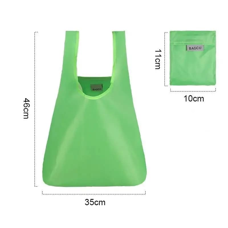 Reusable Foldable Canvas Shopping Tote
