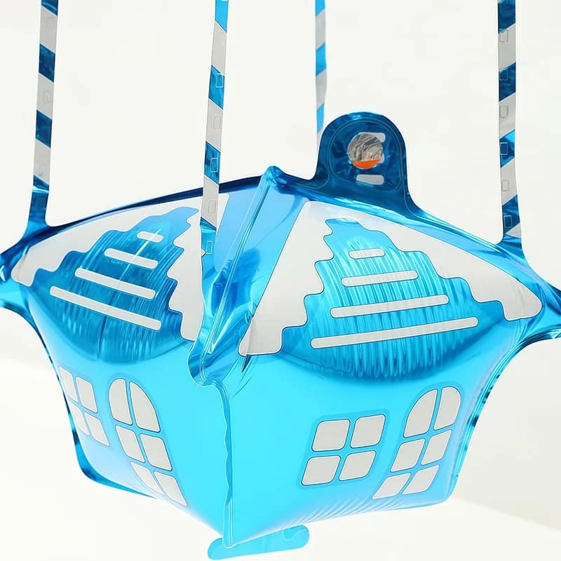 Striped Hot Air Balloon Party Balloons
