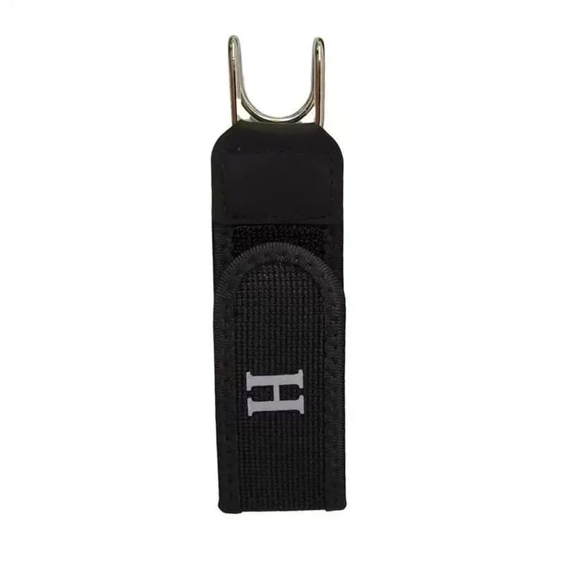 Adjustable Elastic Waistband Buckle with Magic Tape & Metal Hooks