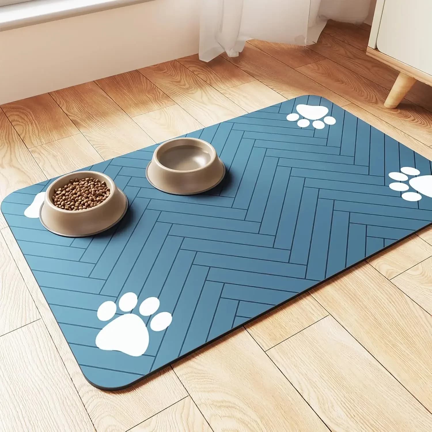 Pet Placemat Waterproof Dog and Cat Bowl Mat
