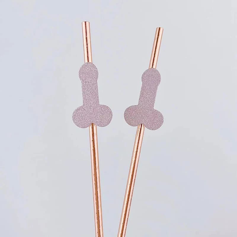 Team Bride Straws Wedding Decoration