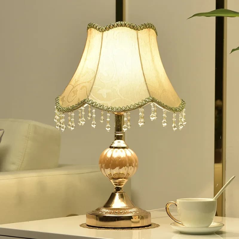 European Bedside Touch Lamp