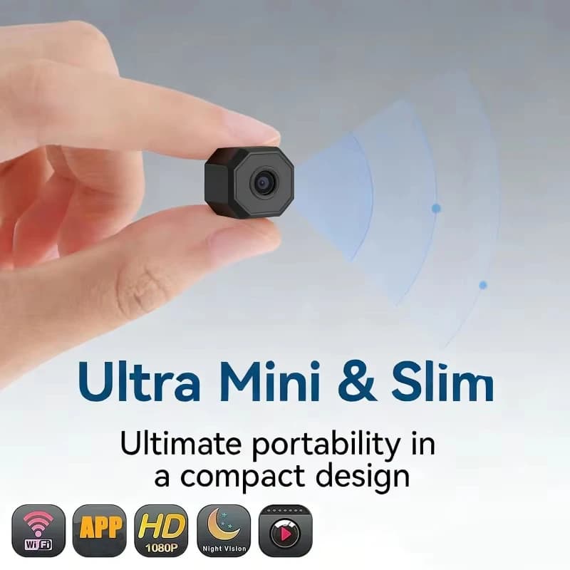 1080P WiFi Mini Security Camera