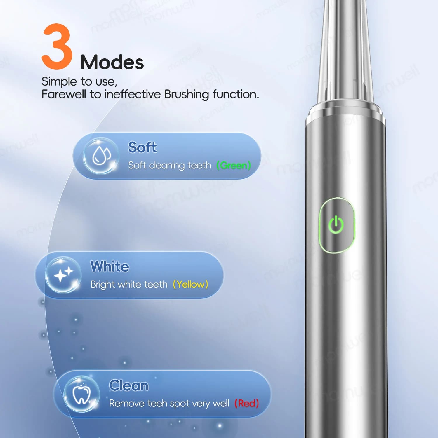 Electric Toothbrush for Women with DuPont Bristles
