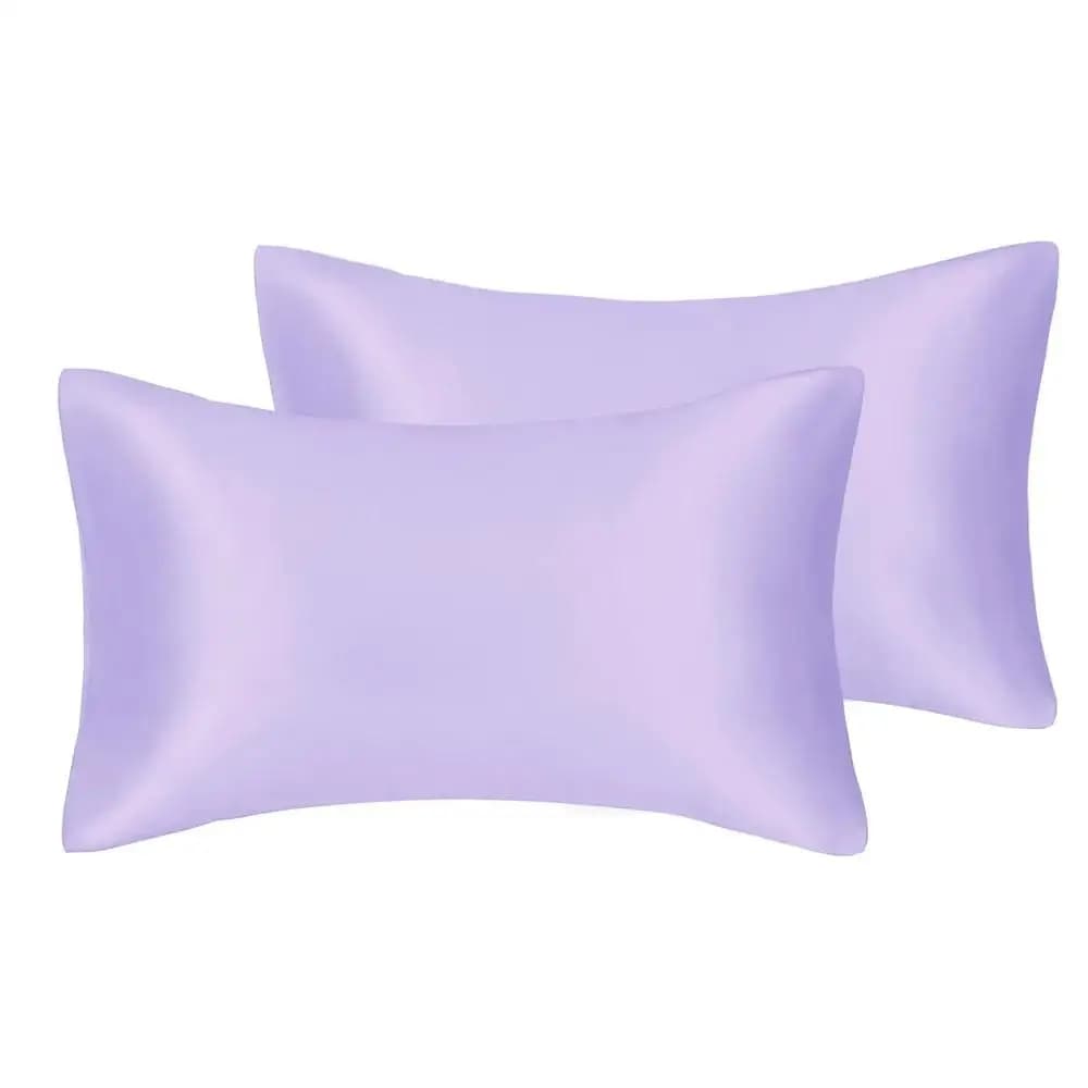 Satin Pillowcases Queen Size Pair