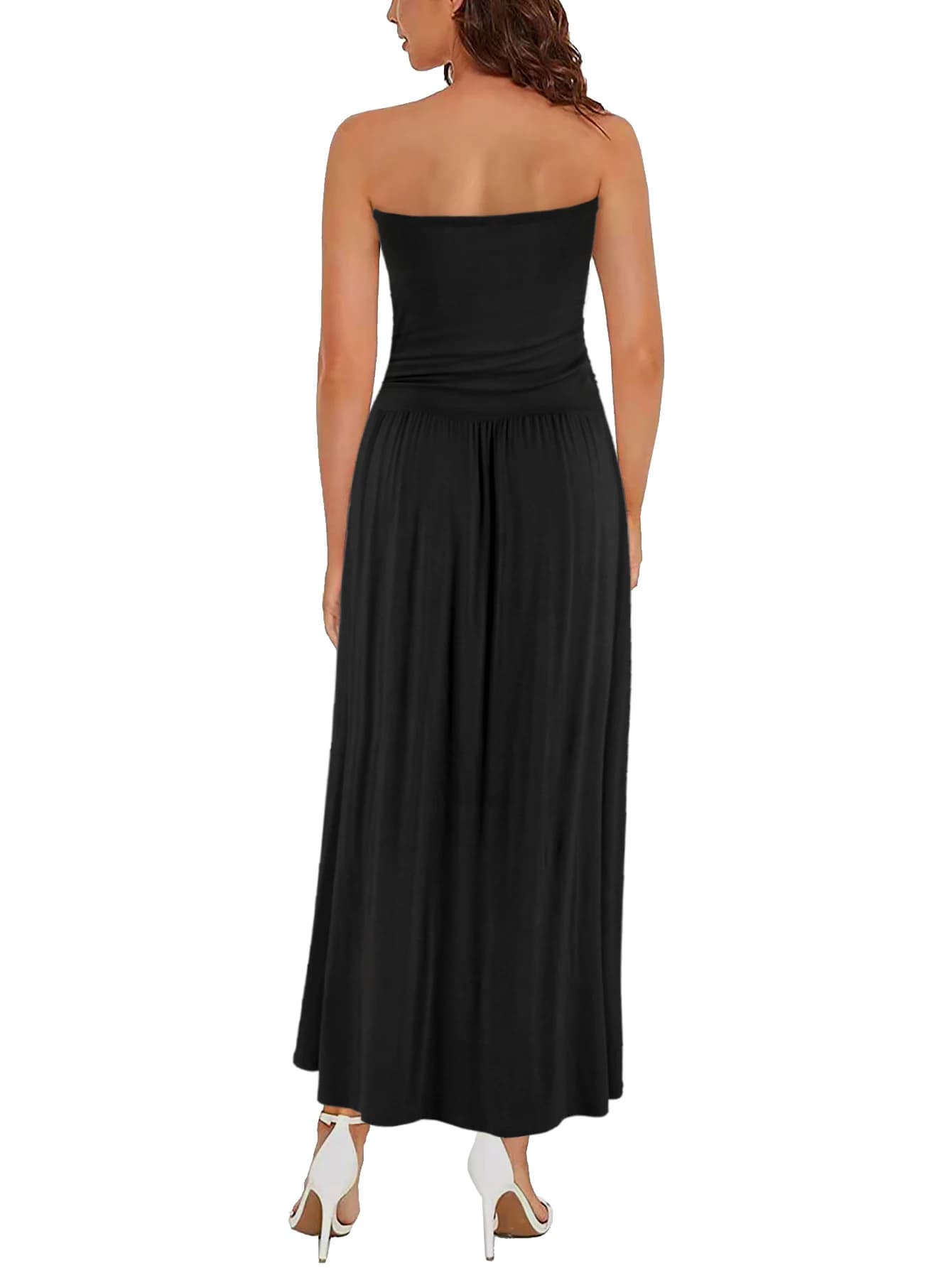 Women's Summer Strapless Casual Dress