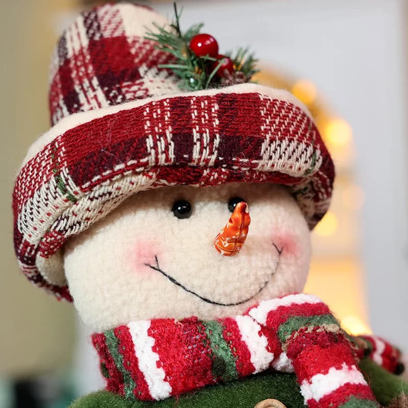 Nordic Style Miniature Snowman Christmas Ornament