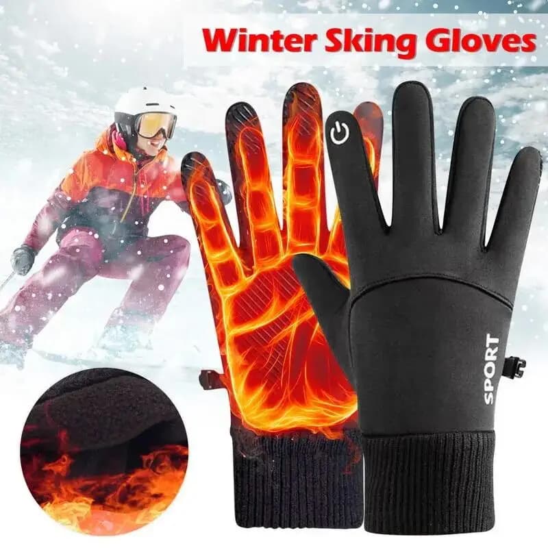 Waterproof Fleece Winter Cycling Gloves