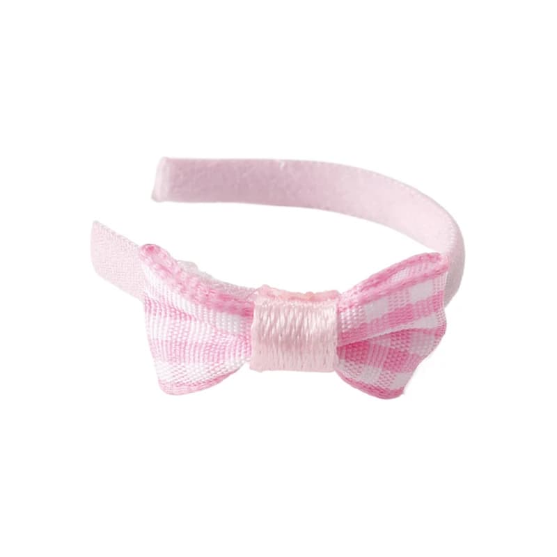 Mini Bow Hoop Headband for Dolls