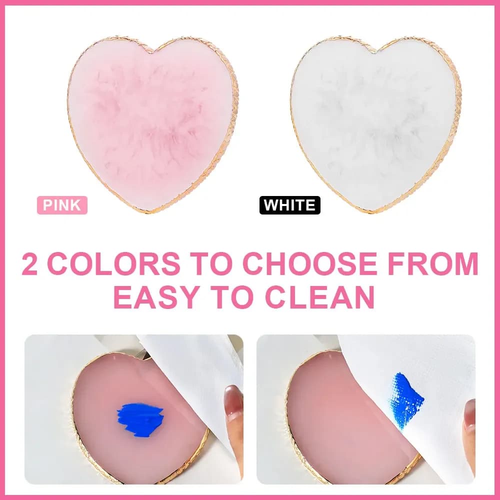 Nail Art Palette And Brush Design Tip Painting Drawing Display Carving Dotting Pen Acrylic Gel UV Polish DIY Manicure Set Tools