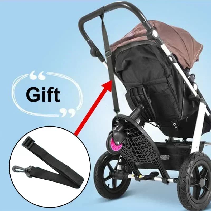 Stroller Ride-On Board with Removable Seat
