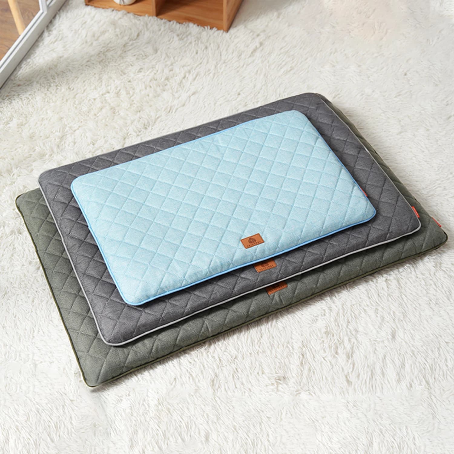 Winter Dog Bed Mat for Medium Large Dogs