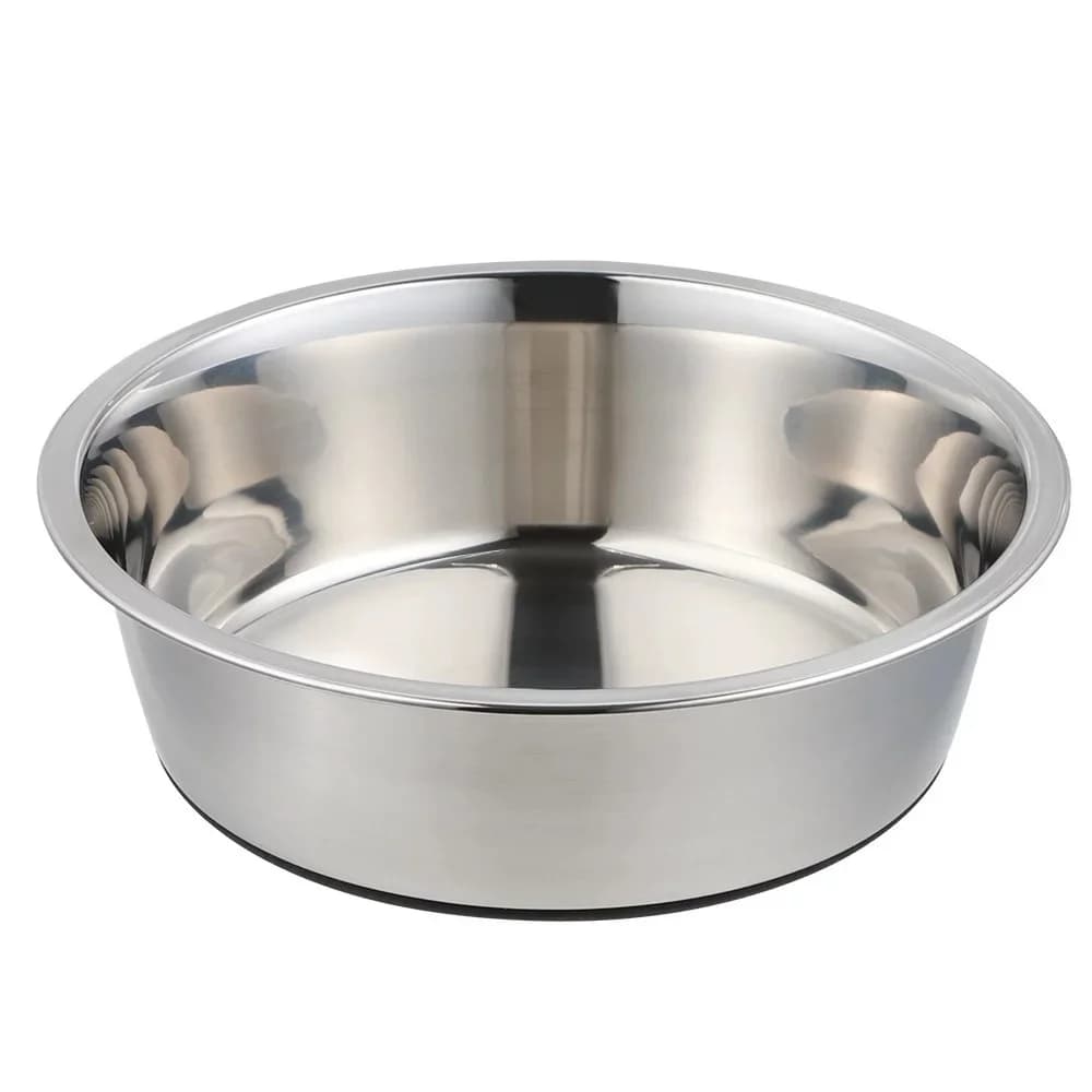 Stainless Steel Anti-Tip Pet Bowl