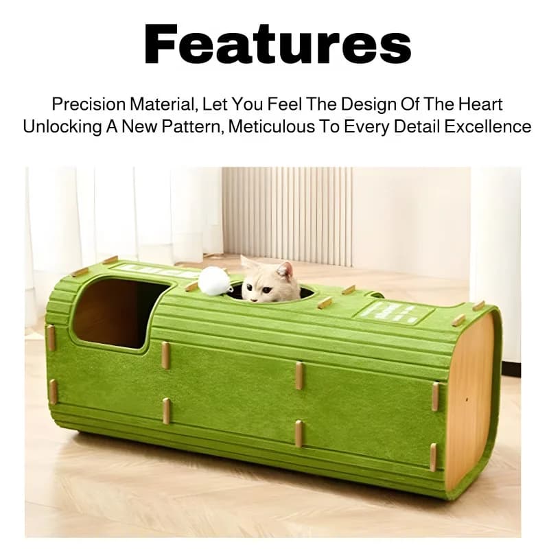 Multi-Level Cat Tree with Enclosed House