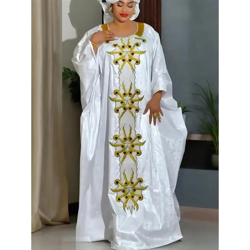 African Dashiki Maxi Dress