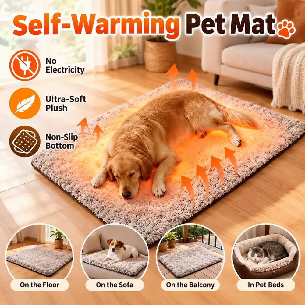 Self-Warming Pet Thermal Mat