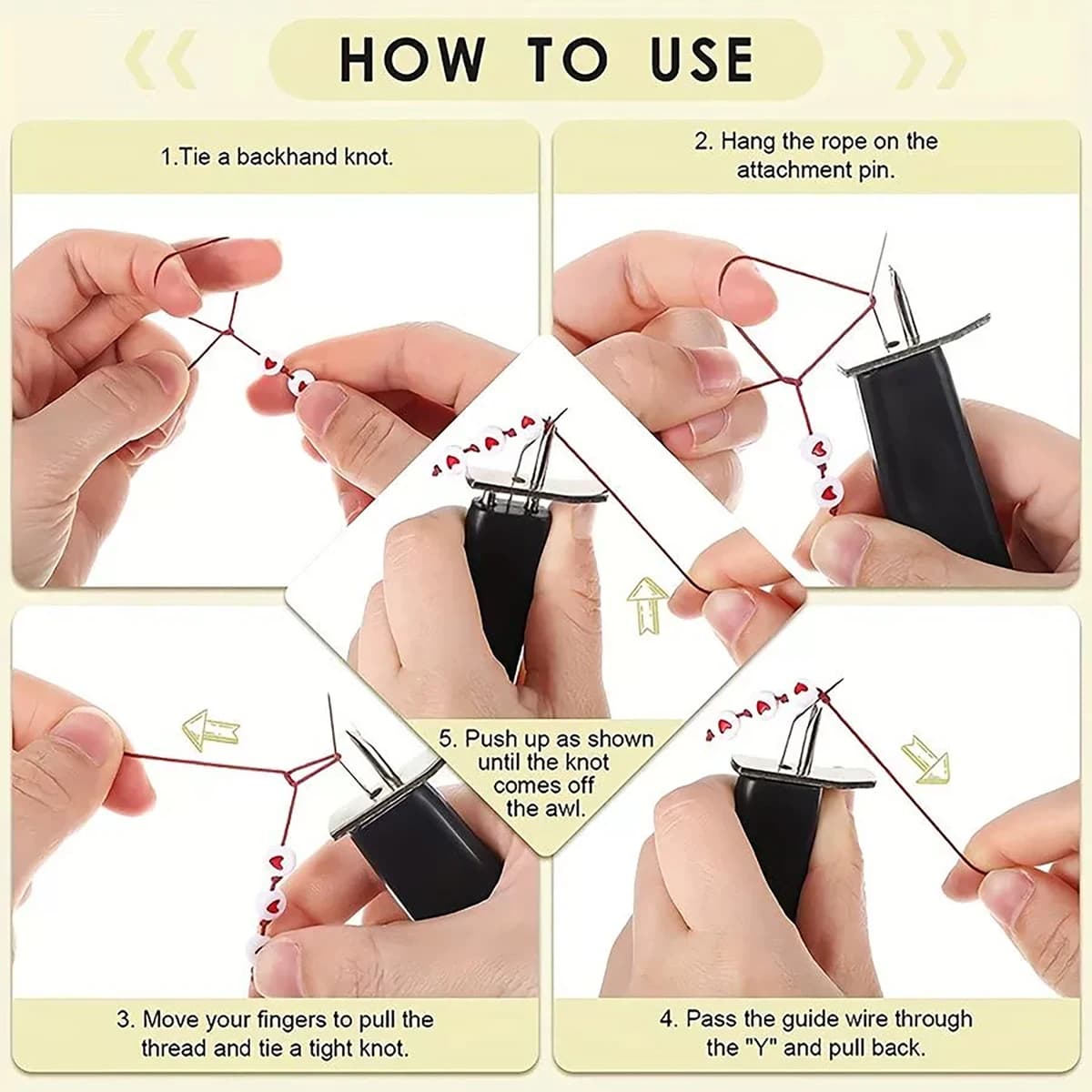 Beading Threader Tool for Jewelry Making