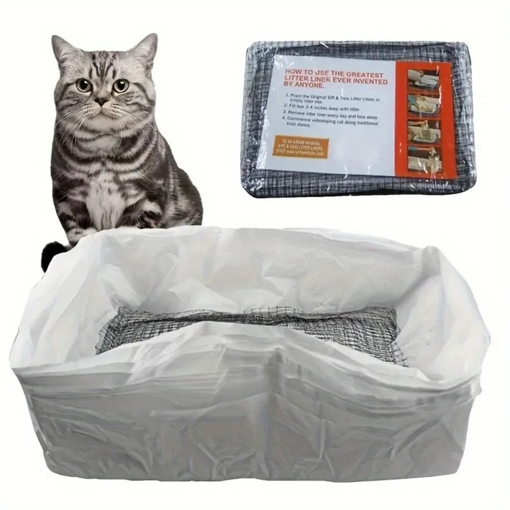 Washable Cat Litter Box Filters (10-Pack)
