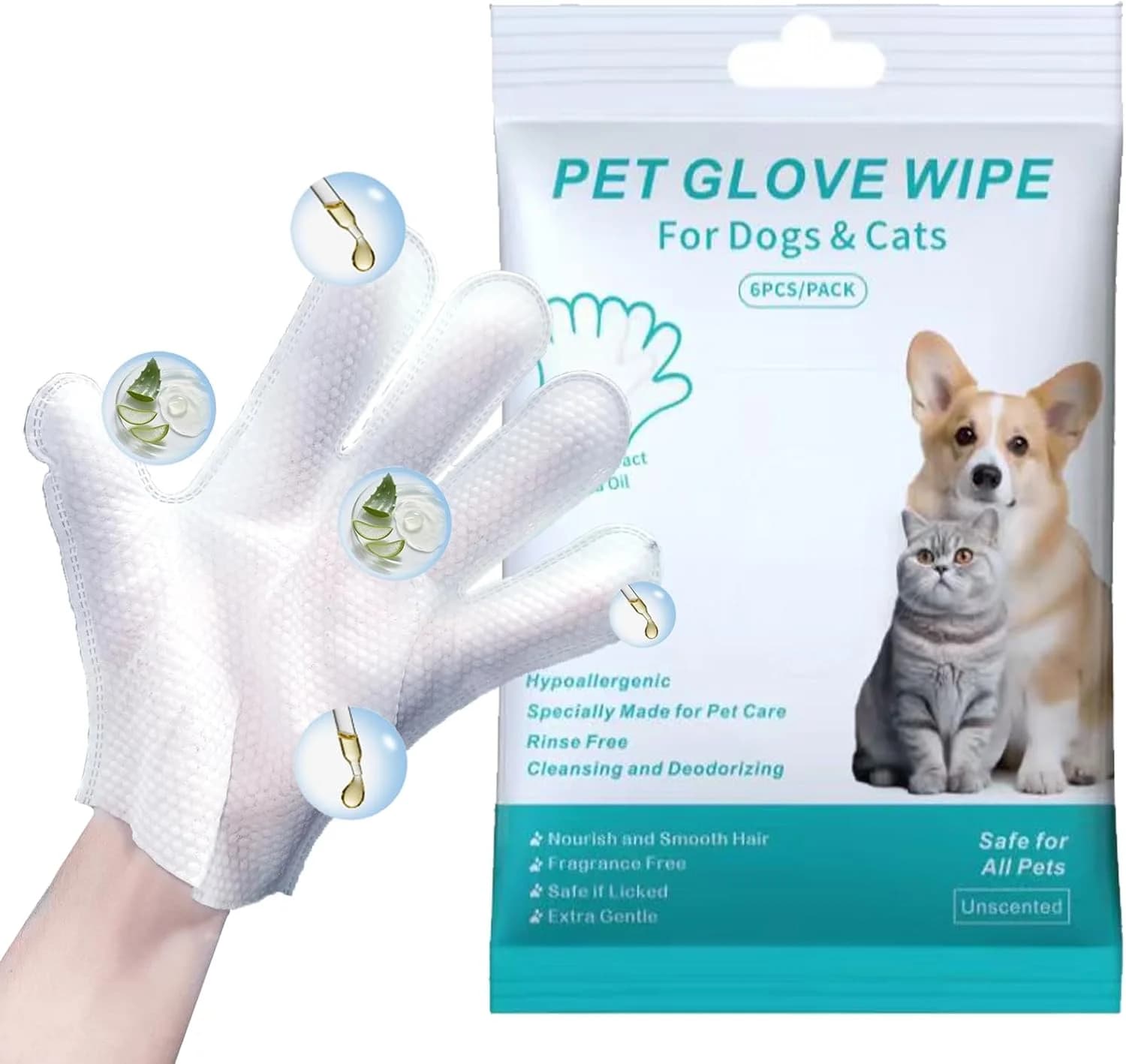 Scented Extra Thick Pet Cleaning Wipes