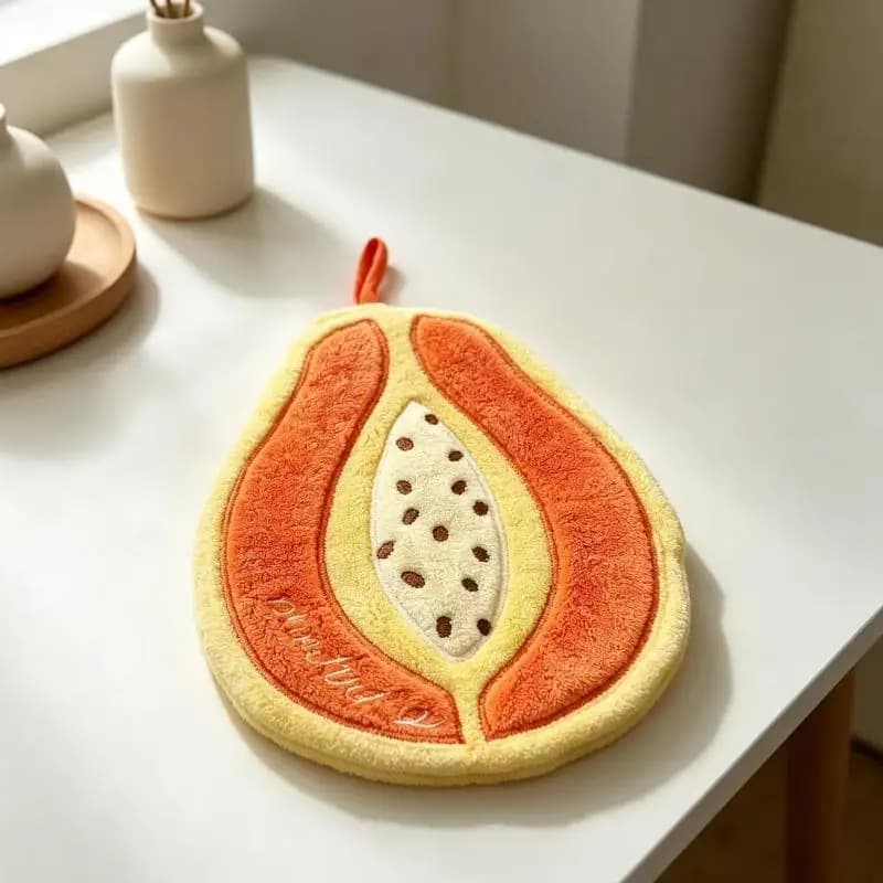 Fruit Design Hanging Hand Towels
