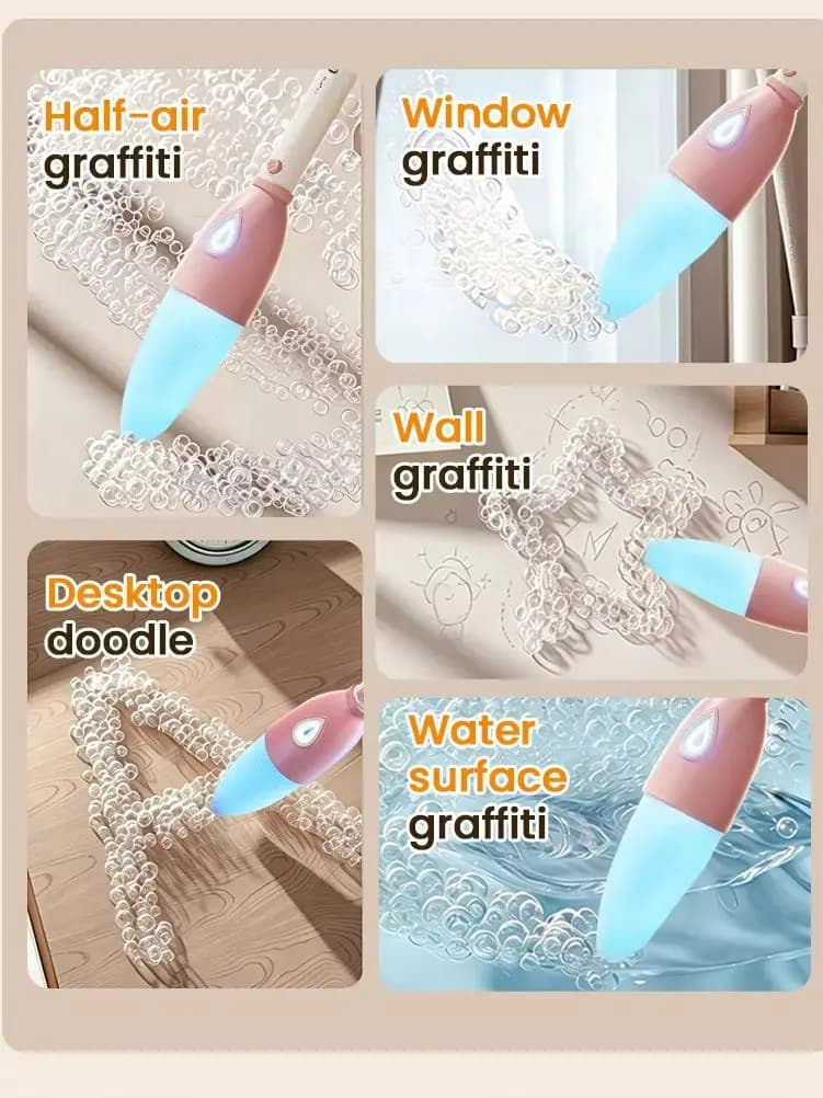 Bubble Pen Graffiti Maker with LED Light