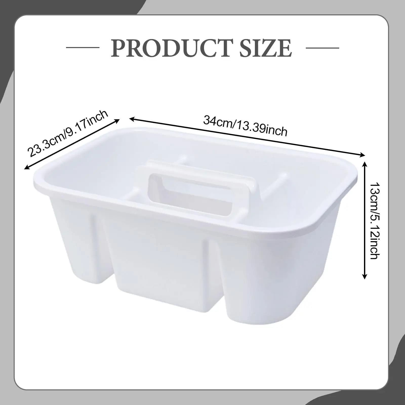 Cleaning Tool Organizer Home Use Multifunction Lightweight Easy to Carry & Store Sanitary Tool Holder Cleaning Cart Tools Holder